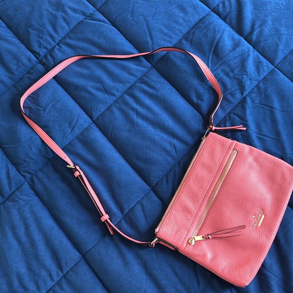 ON SALE !! Kate Spade bubblegum pink crossbody